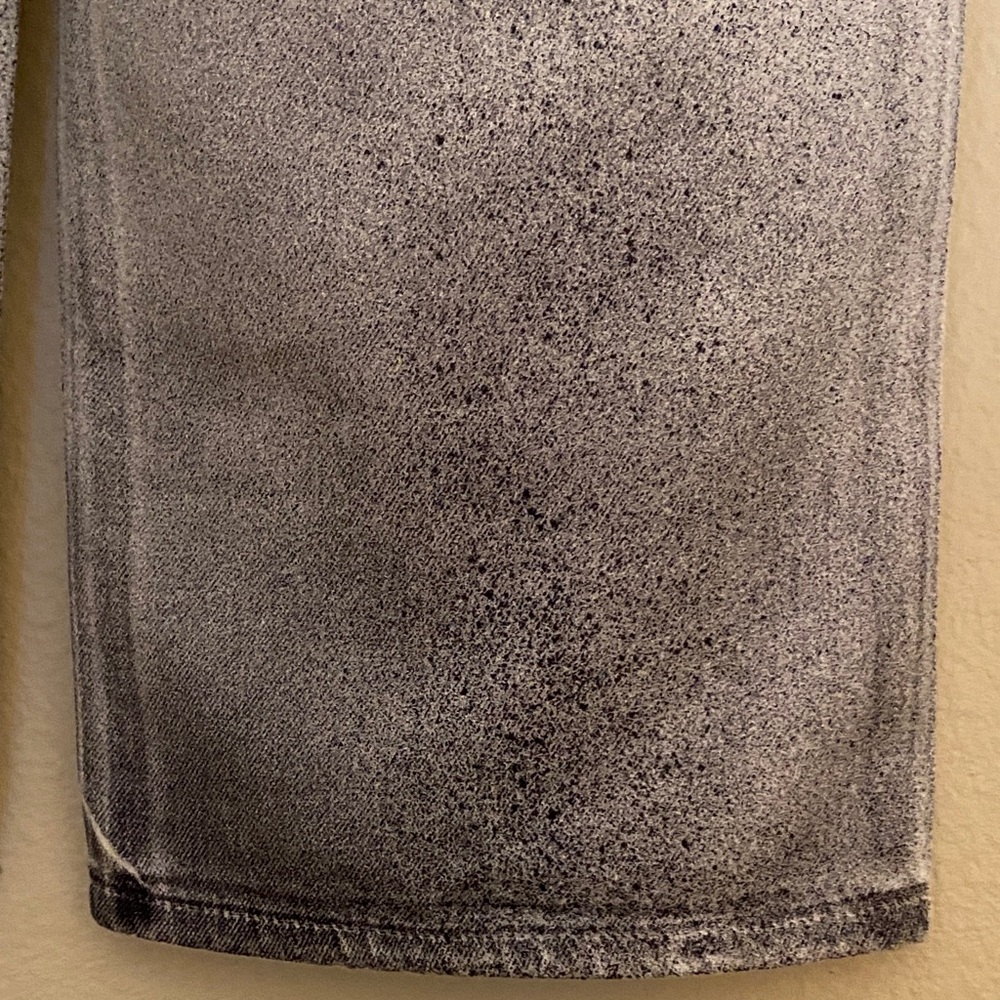 Zara Gray and Black Wide Leg Women's Jeans, Size 0 - Picture 6 of 8